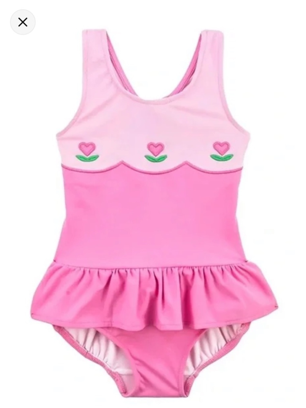 Florence Eiseman Girls’ Ruffled Swimsuit